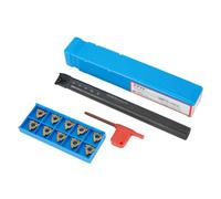 SNR0016Q16 Porte-outil de filetage interne pour tour CNC avec 10 inserts en carbure 10IR AG60 pour tournage à droite, 3/8" I.C, alliage d'acier