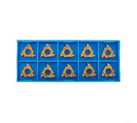 SNR0016Q16 Porte-outil de tournage de filetage interne CNC 16 mm avec 10 inserts en carbure 16IR AG60 pour usinage de filetage interne à droite, alliage S