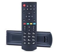 Snrigw 30092556 RCA39126 Télécommande vocale de rechange pour Panasonic TX-43F300E TX-32DW304 TX -32DW334 TX-32D300E TX-32FW334 TX-24E302B TX-39FW334 TX-32E32E200E TV. X-32D302B TX-32F300E TX-43D302B