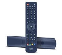 Snrigw Nouvelle télécommande de rechange universelle RC1910 pour Toshiba/Polaroid/Bush/Sharp/Telefuken TV P19LEDDVD12 22D1333G 22DL502B 22DL504B 24W1337DB 32DV504B 40L1353DB 48L1443DG