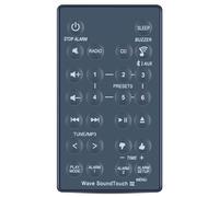 Snrigw Télécommande de rechange pour Bose Wave Radio System Serie IV 417788-WMS 417788-WR, pour système de musique Bose Wave Soundtouch
