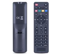 Snrigw Télécommande de rechange pour décodeur numérique terrestre TeleSystem HEVC HD HDR HLG TS6815 T2HEVC DVB-T2