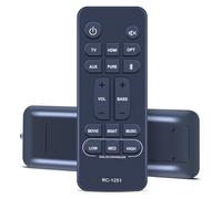 Snrigw Télécommande de rechange RC-1251 pour barre de son Denon DHT-S217