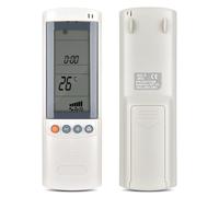 Snrigw Télécommande de rechange universelle pour AIRWELL Emailair Electra RC7 RC-7 RC YKR-M / 001E / RC-3 YKR-M / 002E / RC-3 VAV YKR-F / 010 / RC-4 YKR -F / 015E / RC-4 HL YKR-F / 016E