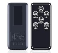 Snrigw Télécommande de remplacement compatible avec ventilateur colonne Brandson N° de mod. 303-086/087/143/366/804/805/806/807/811/812/813/814/815/816/817, noir