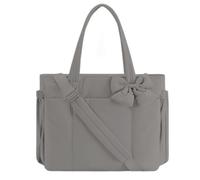Snrtevu 2026 New Puffer Bag Ladies, Lightweight Puffy Tote Bag, Shoulder Tote And Handbags For Work Travel Shopping School (Mole)