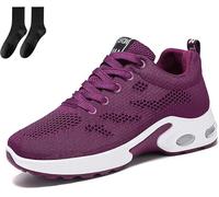 Snrtevu Basket - Soutien Optimal, Confort Total, Basket Femme, Chaussure, Chaussures Orthopédiques Unisexes avec Soutien (Violet,42)