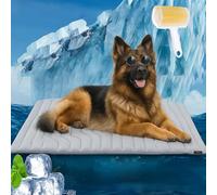 Snrtevu Coolimat Le Tapis Rafraîchissant pour Chiens, Pet Cooling Pad for Cats and Dogs, Arcchill Cooling Fabric, Double-Sided, Cold and Warm Dual Purpose, Machine Washable (XL: 150 * 101 cm)