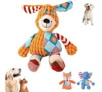 Snrtevu Jouet couineur immortel en peluche avec couineur pour chien, jouet à mâcher immortel pour chien, fabriqué pour vos gros mâcheurs (chien)