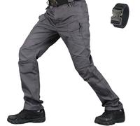 Snrtevu Moto Pantalon, Pantalon Tactique, Il Comporte Plusieurs Poches, Est Confortable Et Respirant, Et Convient à La Randonnée Ainsi Qu'aux Voyages (1pc-a,Grand)