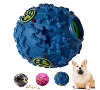 Snrtevu Vetlora Dog Ball,Vetlora Ball Toy, Dog Balls for Large Dogs,Joy Ball for Dogs with Food Dogs Food Dispenser,for Large Medium Small Dogs (Blue,L)