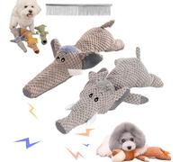 Snrtevu Wowpetsmart Invincible Chewanimals, Wowpetsmart for Heavy Chewers, Durabrite Dog Toy for Strong Chewers, Squeaky Dog Toys, Wowpetsmart Dog Toys for Large and Small Dogs (2PCS-2)