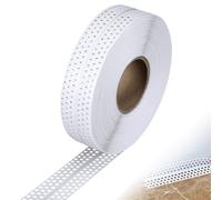 SNSYGN Bande Placos, Bande de Platre Pour Moulage en PVC-40 M x 5 CM - Pour Cloison Sèche - Protection des Bords, Profilé de Joint de Mouvement, Cloison Sèche