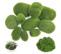 SNSYGN Lot de 11 boules de mousse vertes - Pour arrangements floraux, jardins, terrariums et loisirs créatifs