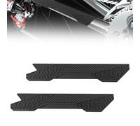 SNSYGN Lot de 2 protections de base en silicone pour VTT, protection de chaîne de vélo autocollante, convient à la plupart des vélos