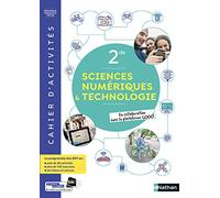 SNT - Cahier de Sciences numériques et Technologie 2de - cahier élève (nouveau programme 2019)