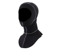 SNTSNTBOM 3 Tailles Keepdiving 3MM néoprène Chaud plongée sous-Marine Casquette de plongée en apnée Capuche Accessoire de Sports Nautiques (XL)