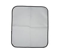 SNTSNTBOM Couverture anti-feu d'extérieur, pour protection contre les hautes températures, pour terrasse, cour, barbecue, source de cuisson, tapis ignifuge, tapis de feu portable (M 25,5 cm/10,04