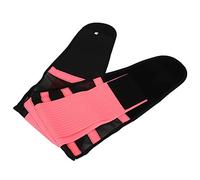 SNTSNTBOM Entraîneur de Taille pour Femmes et Hommes, Double Ceinture élastique, Respirante, Soutien Lombaire, correcteur de Posture, soulagement des maux de Dos, entraînement, (Rose)