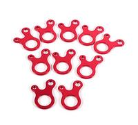 SNTSNTBOM pour ajusteurs de hauban de Tente, Conception à 3 Trous pour Une Installation Facile, Porte-clés Multi-Usage, Longueur réglable pour Accessoires de Camping, Tente et