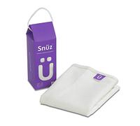Snüz Pod2 Protège-matelas imperméable 36 x 80cm - 100% imperméable avec surface en coton absorbant l'humidité, blanc, BD016A