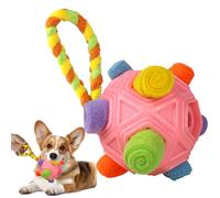 Snuffle Ball - Jouet Interactif Pour Chiens | Jouet Foragement Éducatif Boule Russal Animaux Domestiques Résistant à la Morsure Convient à la Stimulation Mentale, Alimentation lente Et