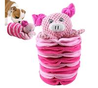 Snuffle Jouets pour chiens - Jeu d'alimentation par odorat, jouets d'enrichissement canin - Distributeur de friandises avec peluche pour nourriture et entraînement en cage