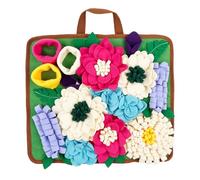 Snuffle Mat for Dogs - Folding Non-Slip Base Foraging Dispenser | Puppy Snuffle Mat with Interactive Design for Training Feeding Licking Sniffing Digging Exercise Indoor Enrichment