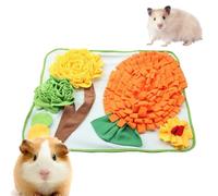 Snuffle Tapis de nourriture pour lapins | Tapis amusant Snuffle Pad - Petit jouet puzzle pour petits animaux de compagnie, traitement distributeur pour chiots, hamsters, chinchillas, accessoires pour