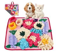 Snuffle Tapis pour chiens - Jouet d'entraînement lente - Tapis de couchage antidérapant pliable pour chiot - 39 x 34 cm - Foraging, Licking, Sniffing, Digging Exercise, dressage en intérieur