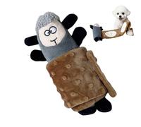 Snuffle Toy - Dog Sniffing Toys | Pet Mental Stimulation Training Accessory | Squeaky Plush Foraging Puzzle With Hidden Treat Pockets | Interactive Activity | Washable Dogs Puppies Seniors Kennel