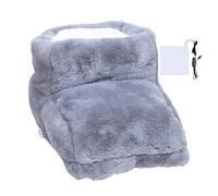 Snug Sole Wrap Chauffe-pieds électrique pour une chaleur saisonnière | Triple modes de chaleur avec doublure en polaire, design pantoufle thermique pour s'asseoir au bureau, aide au sommeil et se