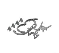 Snugawarm Coque de protection anti-collision pour DJI Neo 2 - Protection PC pour résistance aux chocs, barre de sécurité d'hélice, couvercle anti-collision, (gris)