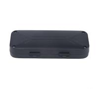 Snugawarm Coque d'extension de batterie AIRTAG étanche IP68, 2 piles AA pour une durée de vie de 10 ans, coque de protection anti-chute noire