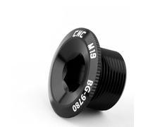 Snugawarm Couvercle de manivelle creux en alliage d'aluminium pour pédalier de VTT - M17/M19/M20, texture légère et antidérapante, pour Hollowtech II pour manivelle creuse (B)