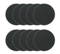 Snugawarm Lot de 10 filtres à air de rechange lavables G3 pour système de ventilation Lunos E2 E2neo E2kurz ALD-R160 AB 30/60 RA 15-60 Noir