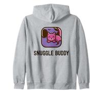 Snuggle Buddy Adorable ami Chien et Chat Sweat à Capuche
