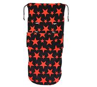 Snuggle Chancelière/Cosy orteils Compatible avec Tippitoes Spark fusible Max Noir/rouge étoiles