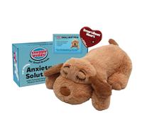 Snuggle Puppy Jouet junior pour chiot avec battement de cœur pour chiens - Soulage l'anxiété et aide apaisante - Jouet confortable pour chien - Entraînement comportemental et aide au sommeil - Biscuit