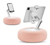 Snuggle Screen Phone Holder, Snugglescreen Phone Holder, Tablet Stand Pillow, Cozy 360° Adjustable Phone Holder for Bed, Suitable for Viewing on Bed, Couch and Desk (Pink)