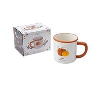 Snuggle Season Tasse en céramique avec inscription « Hello Pumpkin » - Coffret cadeau
