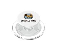 Snuggle Time Adorable ami Chien et Chat PopSockets PopGrip pour MagSafe