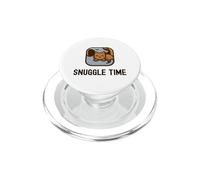 Snuggle Time Adorable ami Chien et Chat PopSockets PopGrip pour MagSafe