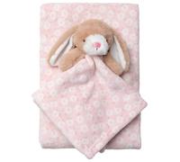 Snuggle Tots Couverture de bébé 'Hase' rose, Taille One Size