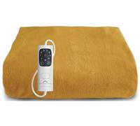 Dreamland – Couverture chauffante SNUGGLE UP 160 x 120 cm Moutarde