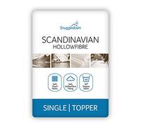 Snuggledown Surmatelas Classique en Fibre Creuse pour lit Simple