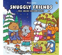 Snuggly Friends - Mes jolies saisons cosy - Nina Luma - Coloriages doux et mignons - Cosy colo - Nina Luma - Dessain Et Tolra - broché - Livre-jeu