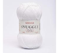 Sirdar Snuggly Replay DK, Mélange de Acrylique, Whizz Kid White (100), 50 g, Set de 150 Pièces