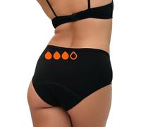 snuggs® Basics | Culottes menstruelles pour Flux abondant | Culottes menstruelles Fines et absorbantes | menstruelles en Nylon recy lternative aux tampons et Serviettes hygiéniques | S