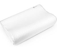 SNUGL Cervical Plus - Oreiller orthopédique Ergonomique en Mousse à mémoire de Forme | Soutien du Cou et des épaules pour dormeurs sur Le côté et sur Le Dos | Housse hypoallergénique et Respirante